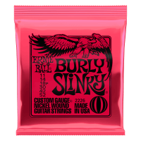 Ernie Ball Burly Slinky Nickelwound Electric Guitar Strings, 11-52 Gauge