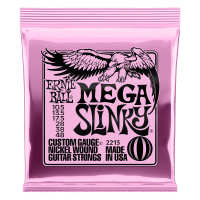 Ernie Ball Mega Slinky Nickel Wound Electric Guitar Strings, 10.5-48 Gauge