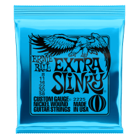 Ernie Ball Extra Slinky Nickel Wound Electric Guitar String, 8-38 Gauge