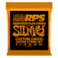 Ernie Ball Hybrid Slinky RPS Nickel Wound Electric Guitar Strings, 9-46 Gauge