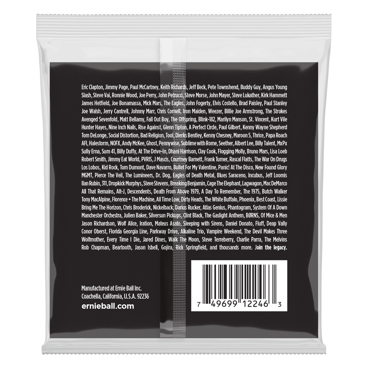 Ernie Ball Regular Slinky Stainless Steel Wound Electric Guitar Strings