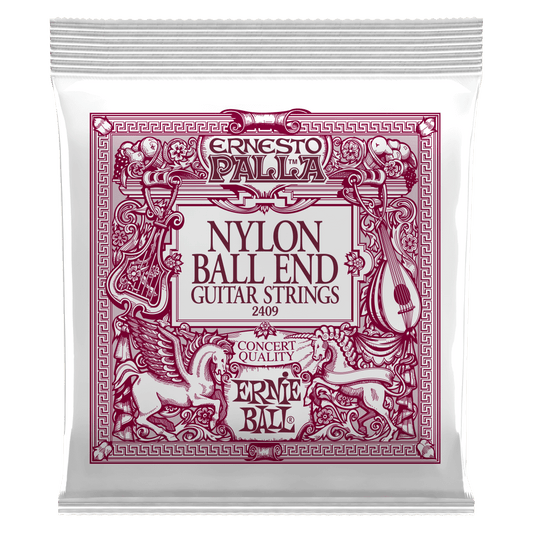 Ernie Ball Ernesto Palla Black and Gold Ball-End Nylon Classical Guitar String