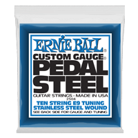 Ernie Ball Pedal Steel 10-String E9 Tuning Stainless Steel Wound Electric Guitar Strings
