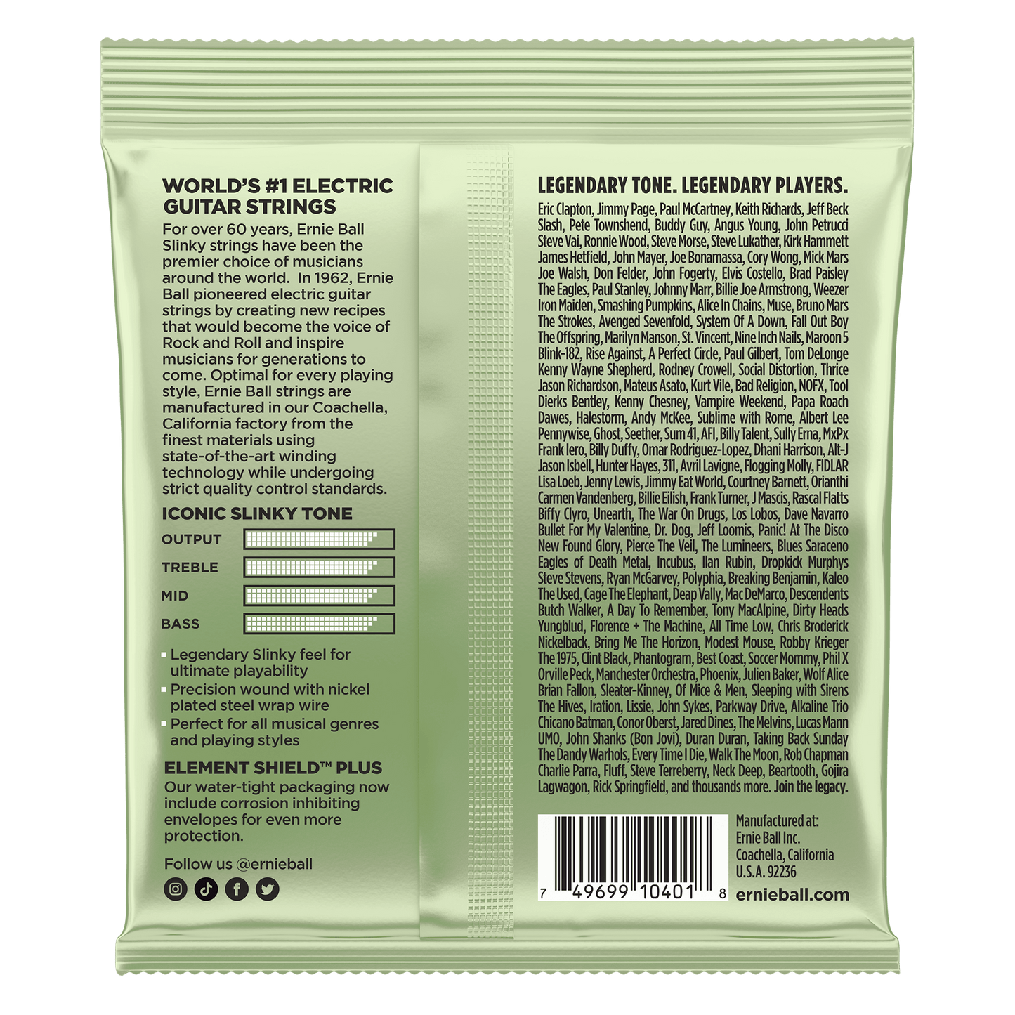 Magnum Slinky Nickel Wound Electric Guitar Strings 12 - 56 Gauge