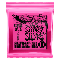 Ernie Ball 7-String Super Slinky Nickel Wound Set .009 - .052 Gauge