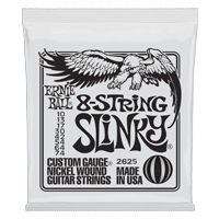 Ernie Ball Slinky Nickel Wound Electric Guitar 8-String 10-74 Gauge