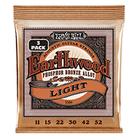 Erthwd Light Phos Brnz Ac Gtr Strings 3 Pk 11 52