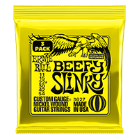 Beefy Slinky Nckl Wnd Elec Gtr Strings 3 Pk 11 54