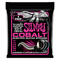 Super Slinky Cobalt Elec Gtr Strings 3 Pk 9 42