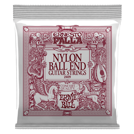 Ernie Ball Ernesto Palla Black and Gold Ball-End Nylon Classical Guitar String