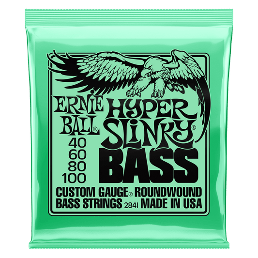 Hyper Slinky Bass Nickel Wound Electric Bass Strings 40 - 100 Gauge