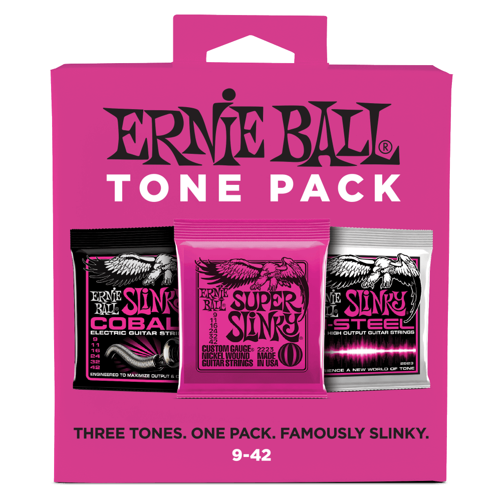 Ernie Ball Super Slinky Cobalt Electric Guitar Strings - 9-42 Gauge