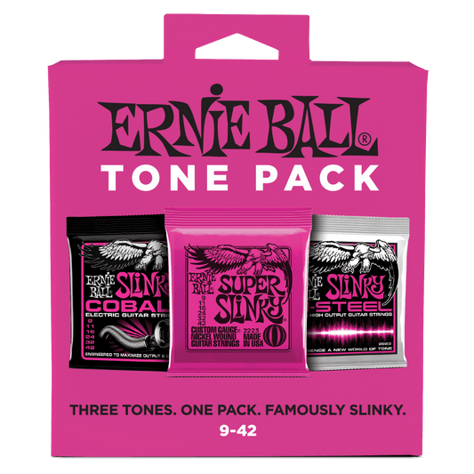 Ernie Ball Super Slinky Cobalt Electric Guitar Strings - 9-42 Gauge