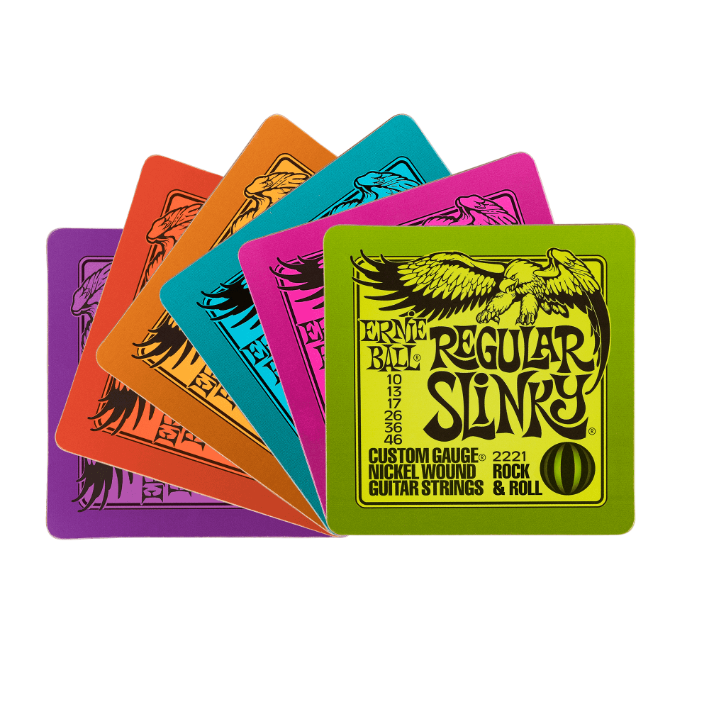 Ernie Ball Six pack of Slinky Coasters