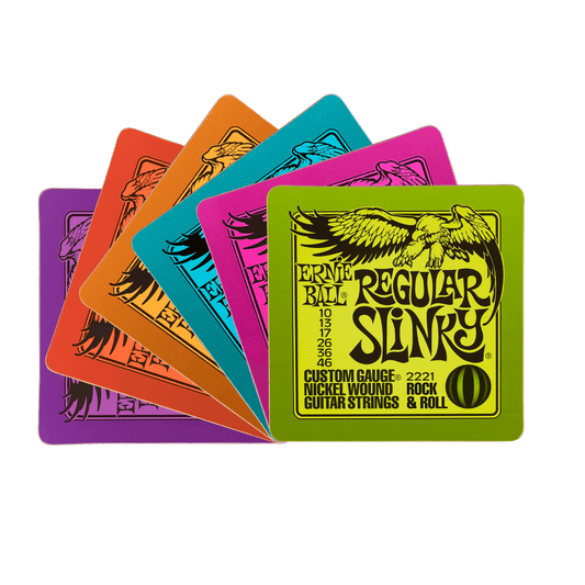 Ernie Ball Six pack of Slinky Coasters