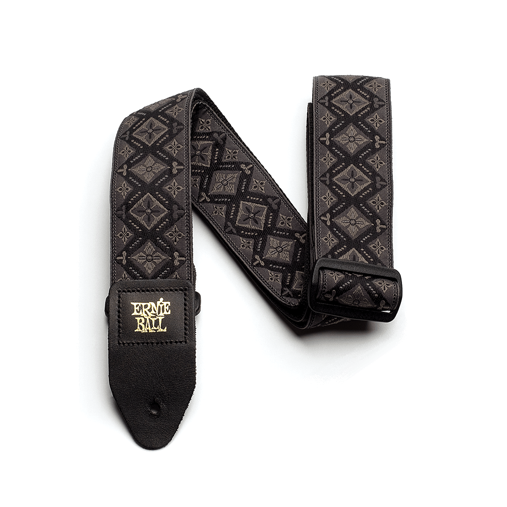 Ernie Ball Regal Black Jacquard Guitar Strap