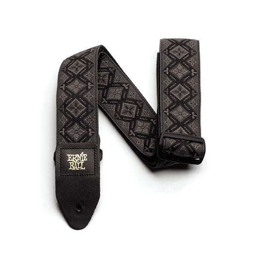 Ernie Ball Regal Black Jacquard Guitar Strap