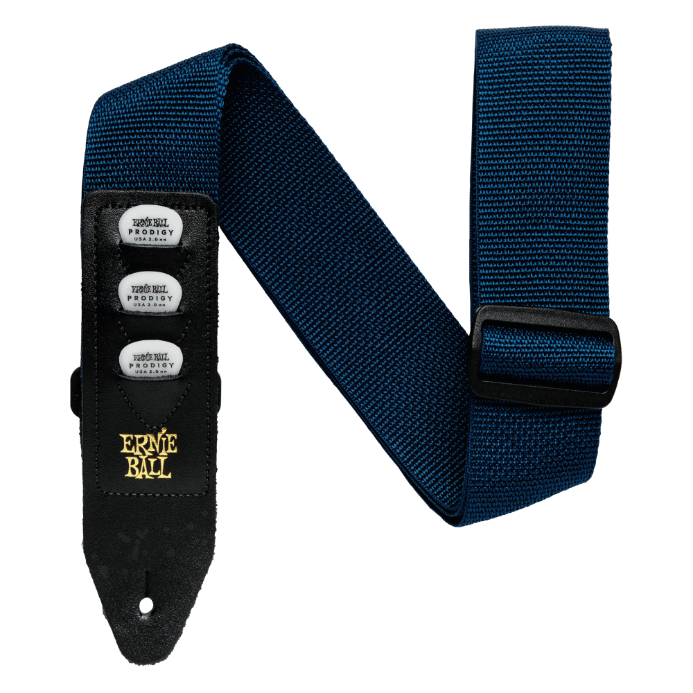 Ernie Ball Pickholder Polypro Strap - Navy