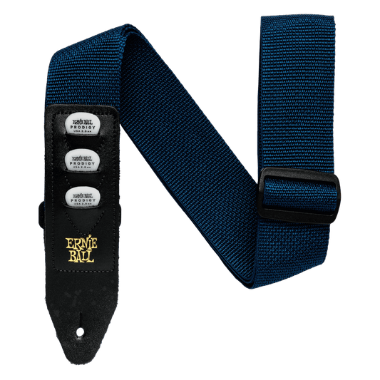 Ernie Ball Pickholder Polypro Strap - Navy