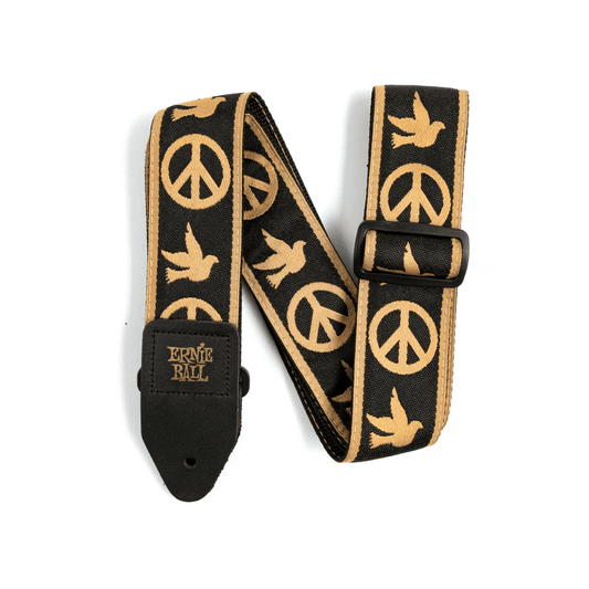 Peace Love Dove Jacquard Strap