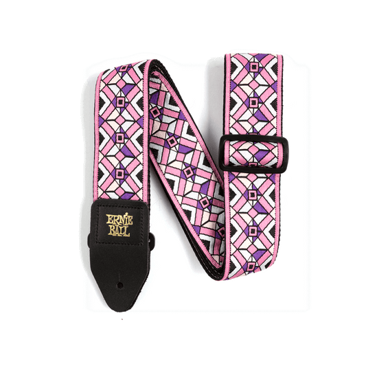 Kaleidoscope Pink Jacquard Strap