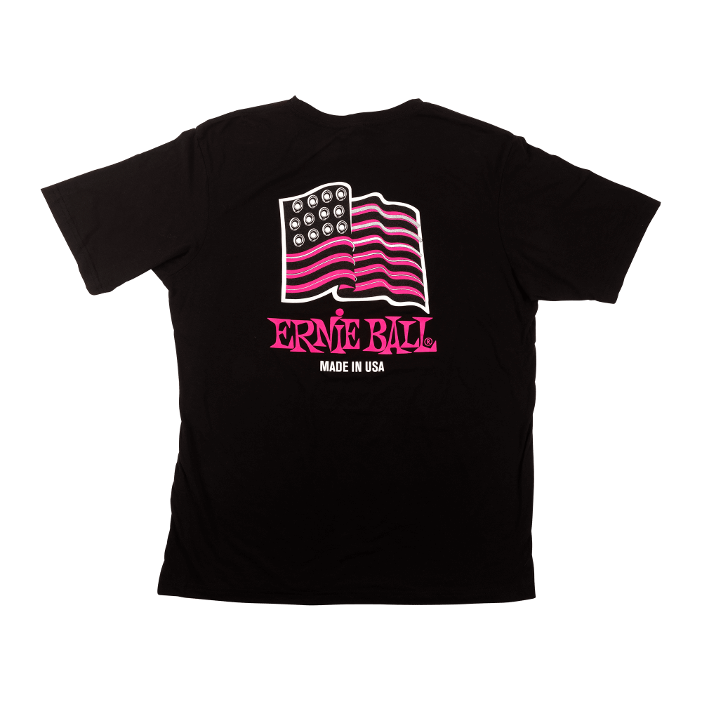 USA Ball End Flag T-Shirt SM