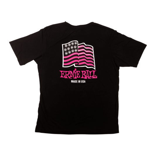 USA Ball End Flag T-Shirt SM