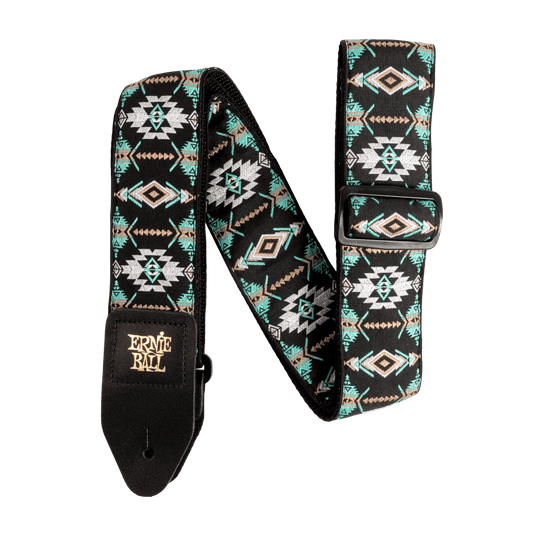 Ernie Ball Southwestern Turquiouse Jacquard Strap