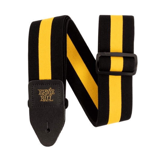 Ernie Ball Stretch Comfort Strap - Racer Yellow