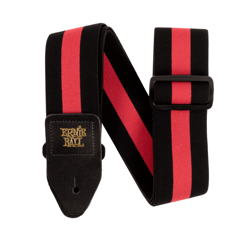 Ernie Ball Stretch Comfort Strap - Racer Red