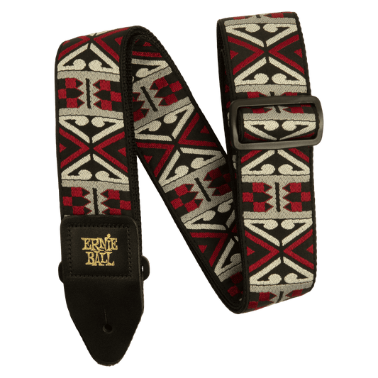 Primal Red Jacquard Strap