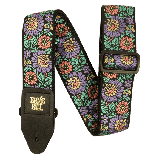 Evening Bloom Jacquard Strap