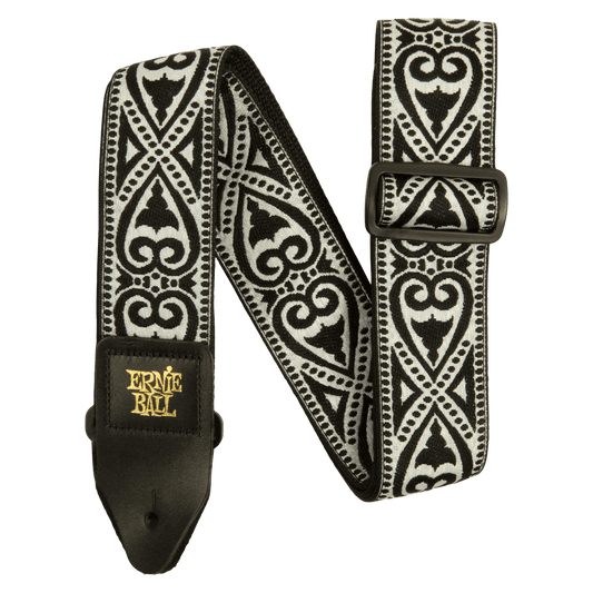 Ernie Ball Black Heart Jacquard Strap