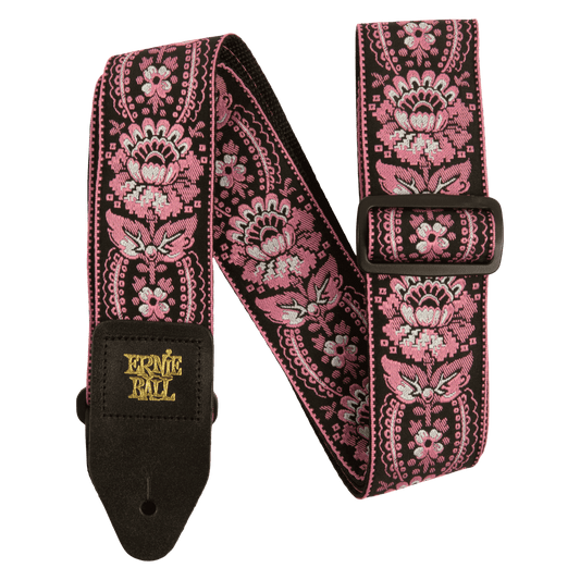 Ernie Ball Pink Orleans Jacquard Strap