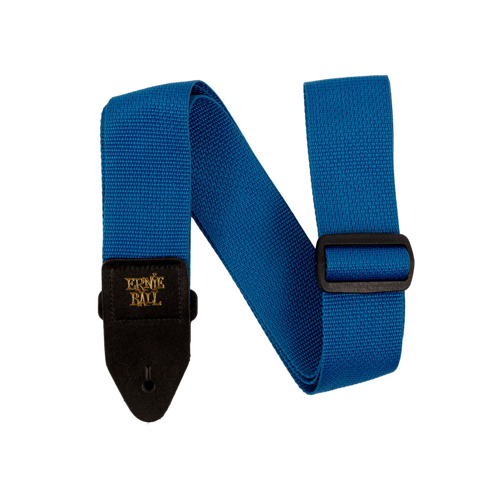 Ernie Ball Polypro Guitar Strap - Pearl Blue & Black