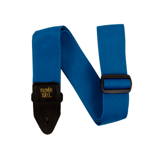 Ernie Ball Polypro Guitar Strap - Pearl Blue & Black