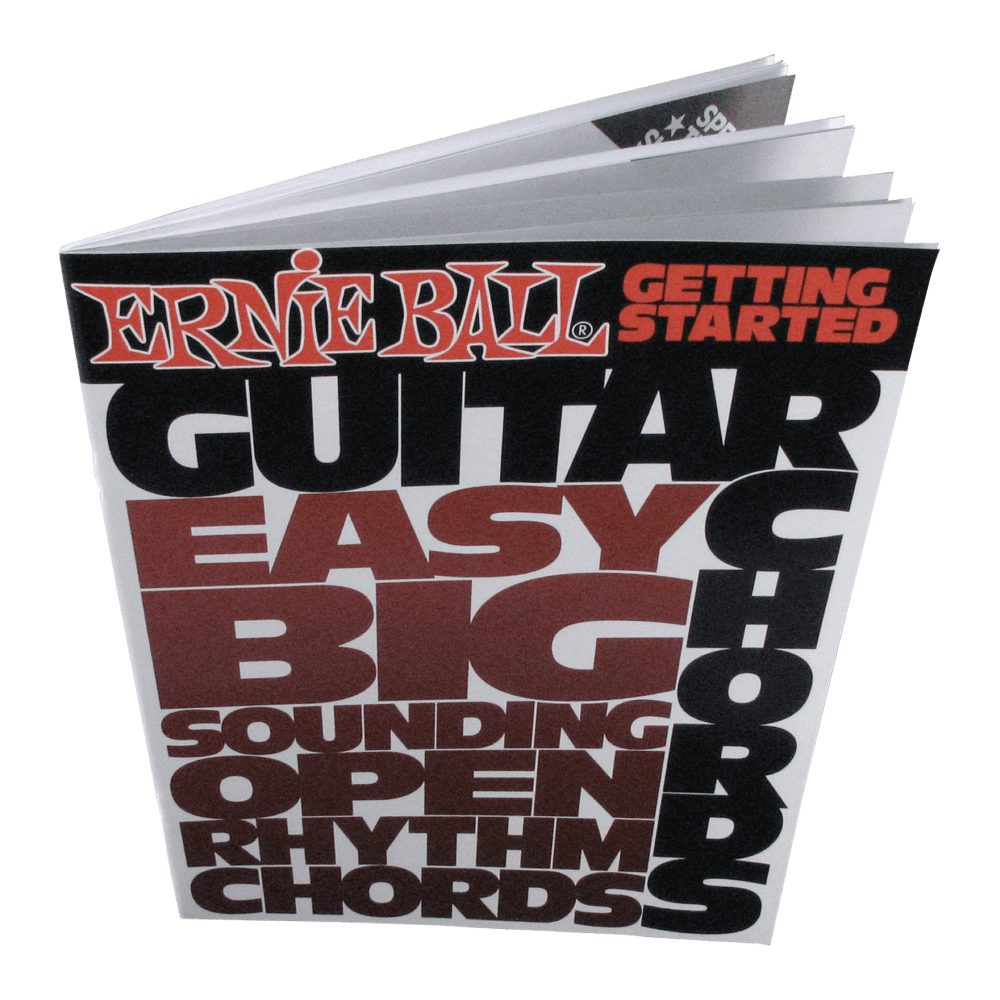 Ernie Ball Guitar chord book