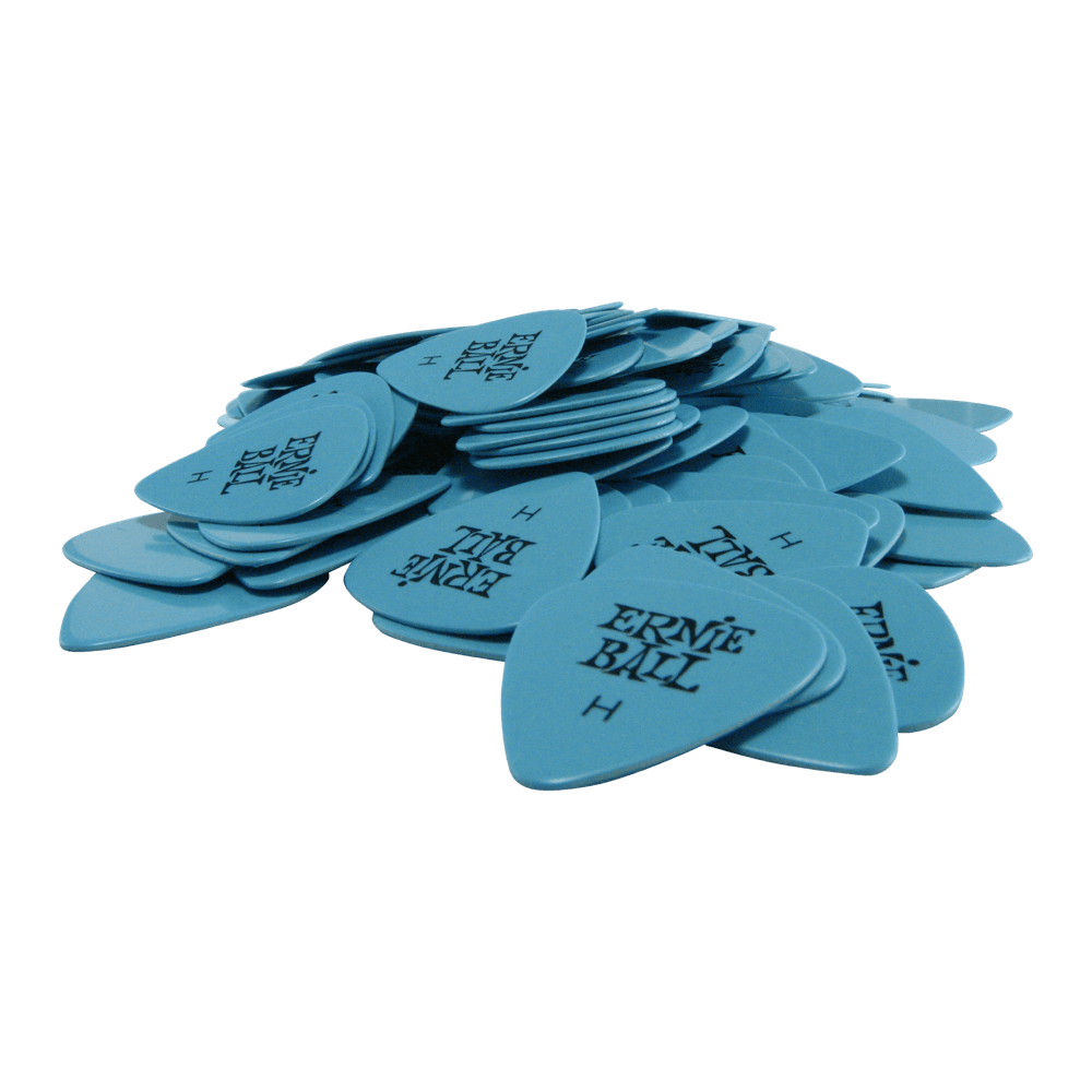 Heavy Blue Cellulose Picks bag of 144