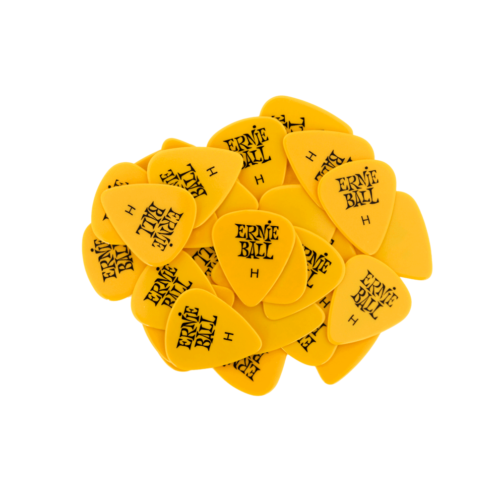 Heavy Yellow Cellulose Picks, bag of 144